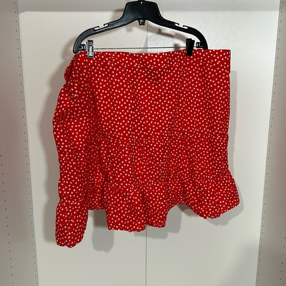 Polka Dot Eloquii Skirt - Picture 1 of 1